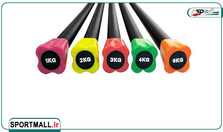 انواع میله ایروبیک وزن دار